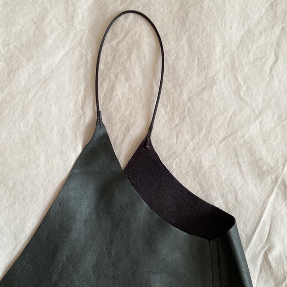 Zara - faux leather tank top - Picture 4 of 4